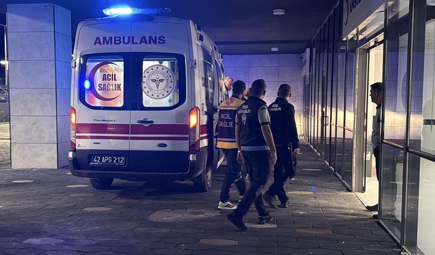 Konya'da silahlı kavga: 1 kişi yaralandı