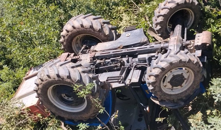 Amasya’da feci traktör kazası: 1 can kaybı, 3 yaralı