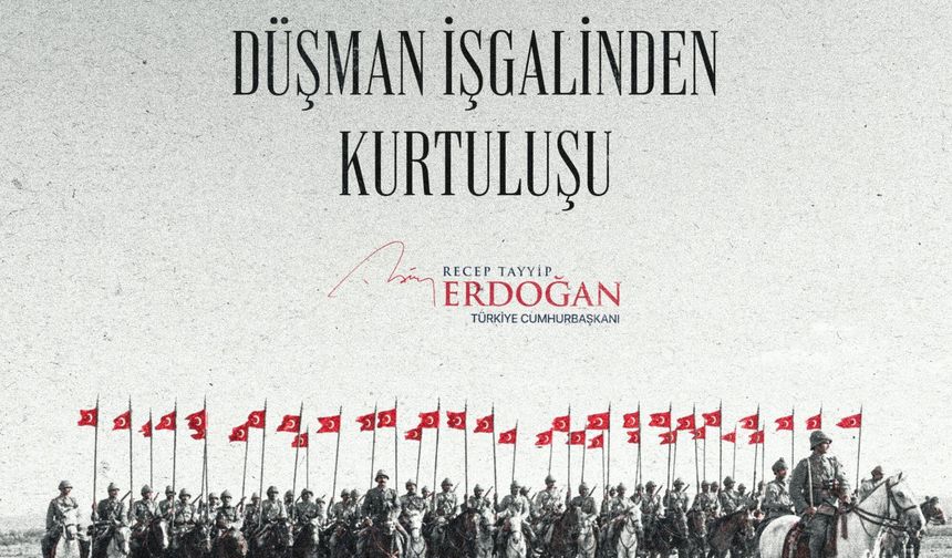 Cumhurbaşkanı Erdoğan'dan Bakü'nün Kurtuluş Günü Kutlaması