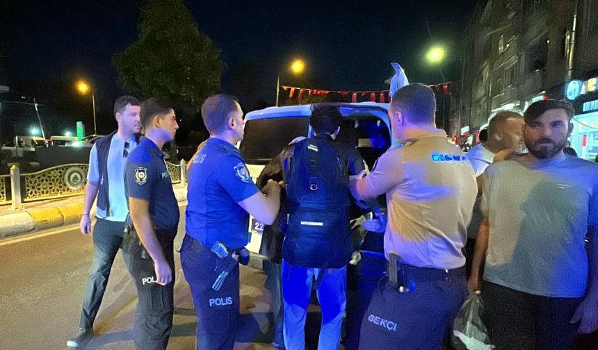 Edirne'de 10 kaçak göçmen yakalandı