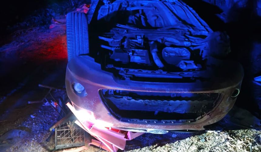Edirne'de otomobil takla attı: 4 yaralı