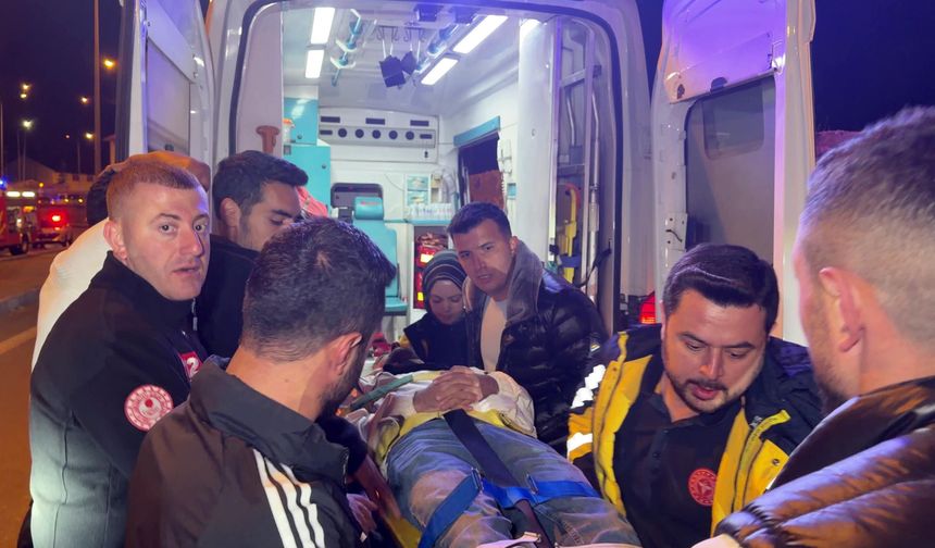Erzurum'da korkutan kaza: 4 yaralı