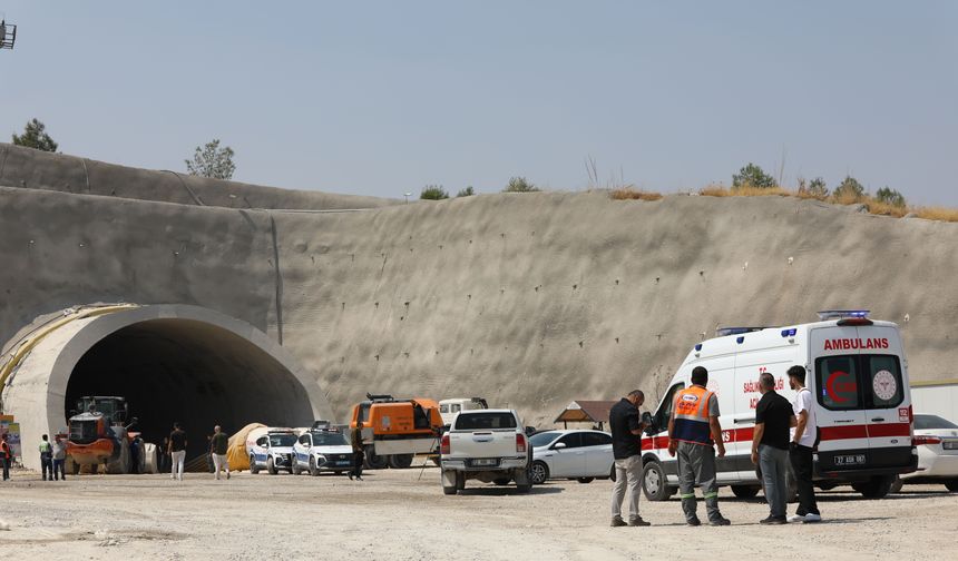Gaziantep'te tünel inşaatında iş kazası; 1 kişi öldü, 3 kişi yaralandı