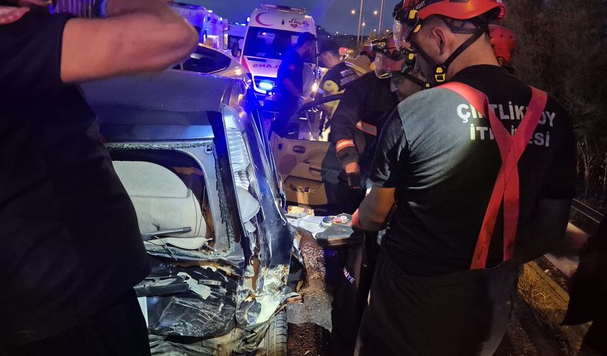 İstanbul-İzmir Otoyolu'nda zincirleme kaza: 11 yaralı