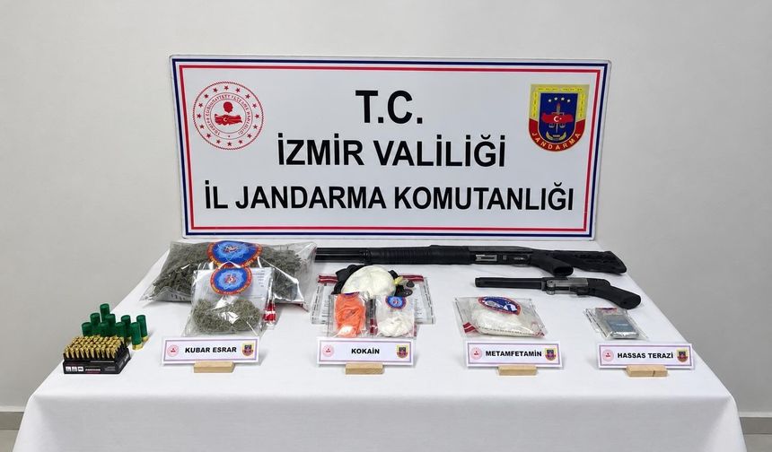 İzmir'de uyuşturucu operasyonu