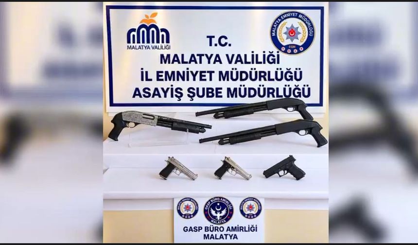 Malatya'da iş yeri kurşunlayan şüpheliler tutuklandı