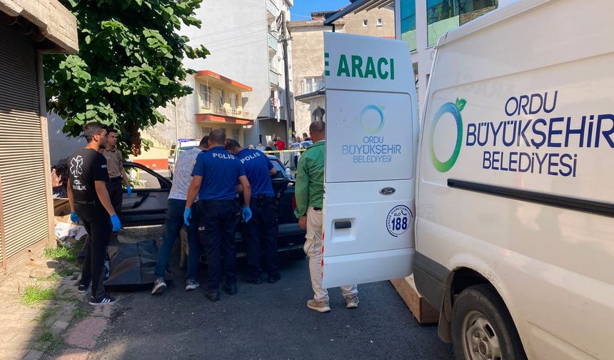 Ordu’da park halindeki otomobilinde ölü bulundu