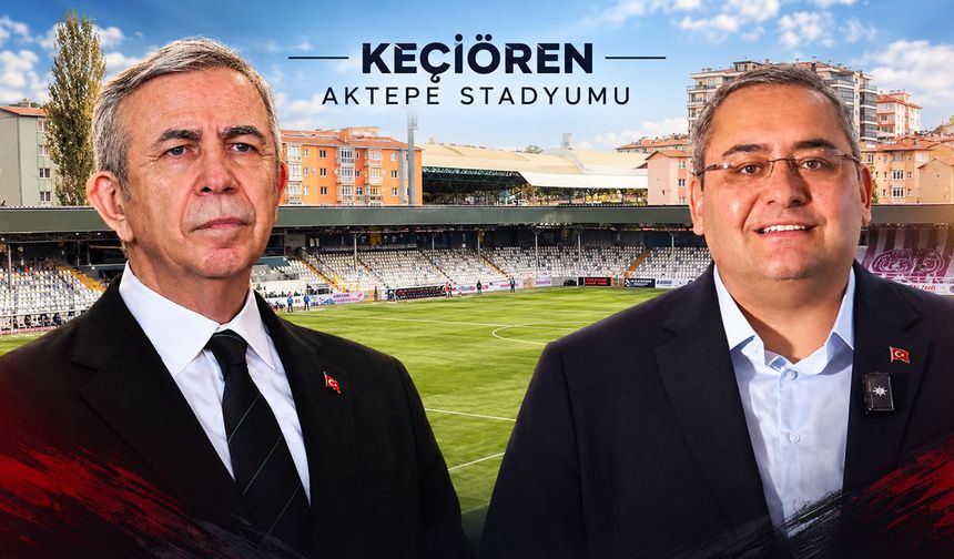 Aktepe Stadı İçin Mansur Yavaş ve Mesut Özarslan Karşı Karşıya