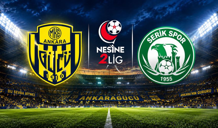 Ankaragücü İlk Galibiyetinin Peşinde! Rakip Serikspor