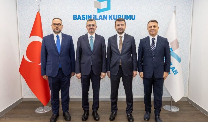 Burhanettin Duran'dan BİK'e Ziyaret