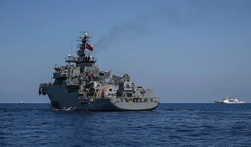 Girne açıklarında batan geminin enkazına ulaşıldı