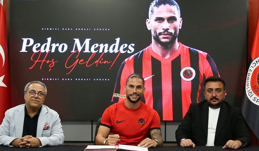 Gençlerbirliği’nden Pedro Mendes İmzayı Attı