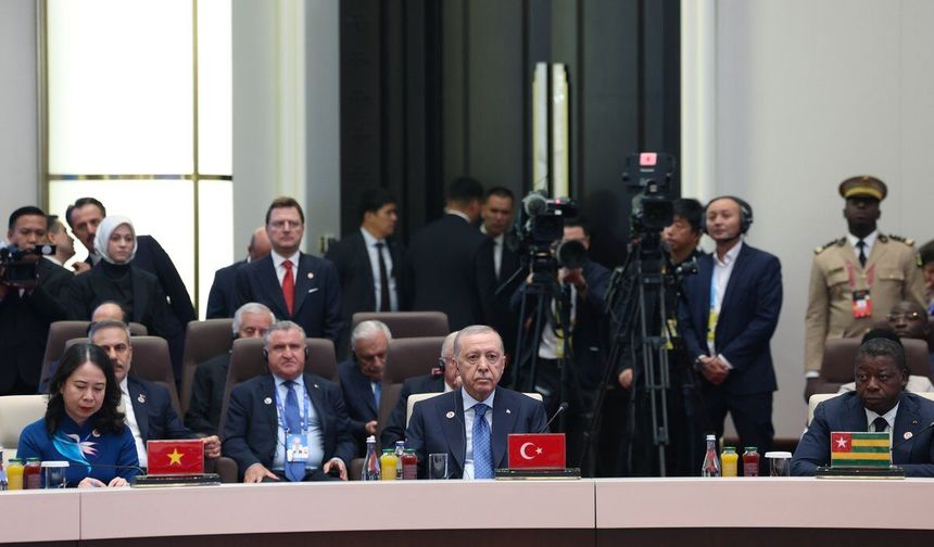 Cumhurbaşkanı Erdoğan'dan Şanghay İşbirliği Teşkilatı Zirvesi paylaşımı