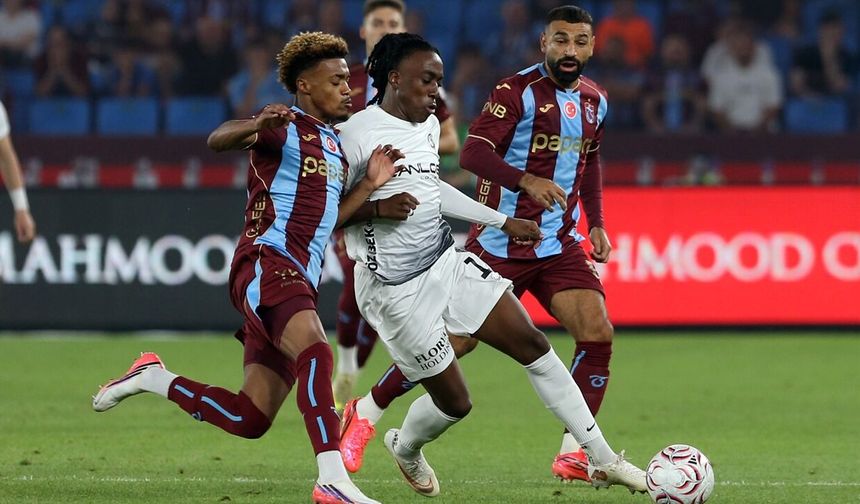 Gençlerbirliği, Trabzonspor deplasmanında ağır yenilgi aldı