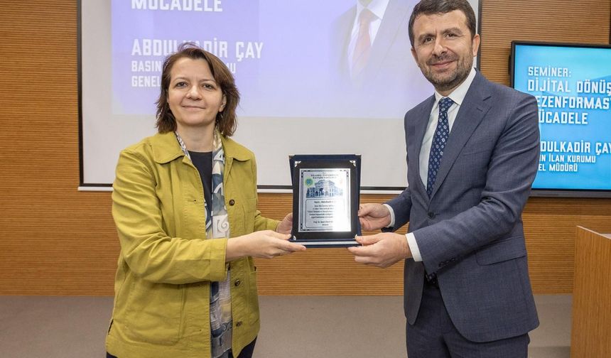 BİK Genel Müdürü Çay İstanbul'da öğrencilerle buluştu