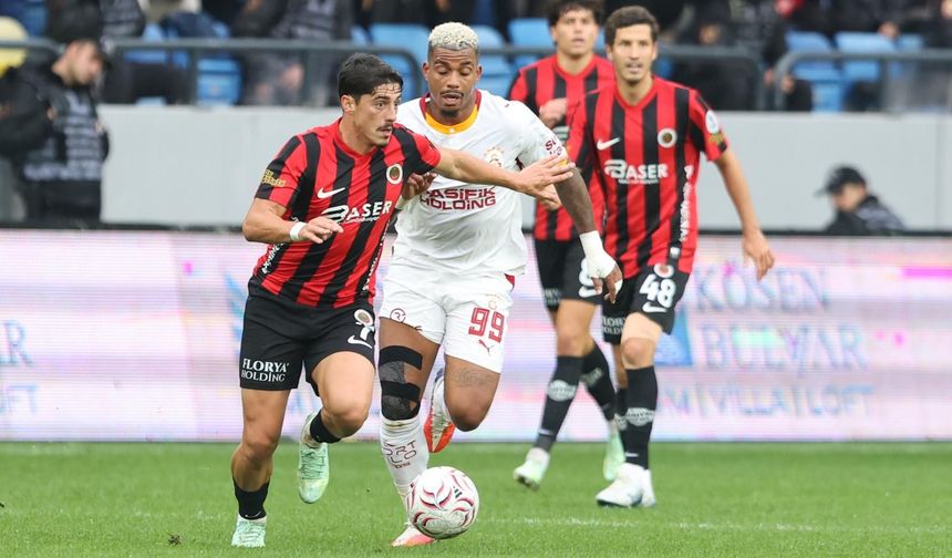 Galatasaray, Gençlerbirliği’ni son dakikalarda devirdi