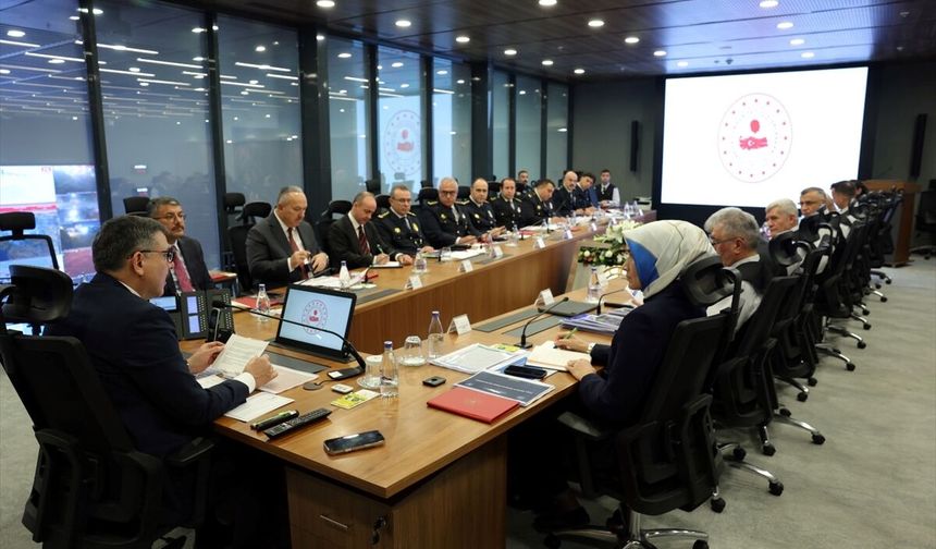 Bakan Çiftçi başkanlığındaki güvenlik toplantısında ne konuşuldu?