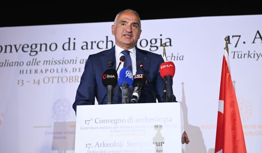 Bakan Ersoy ve Alessandro Giuli bir araya geldi
