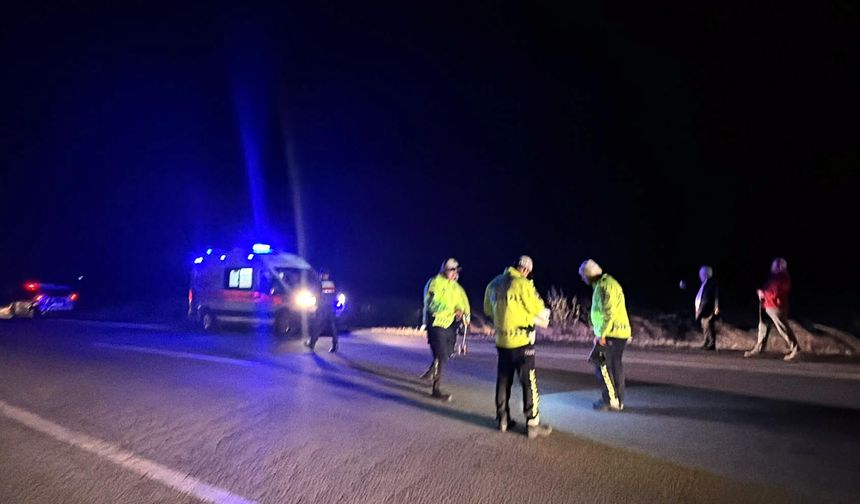 Çorlu'da araç motosiklete çarpıp kaçtı