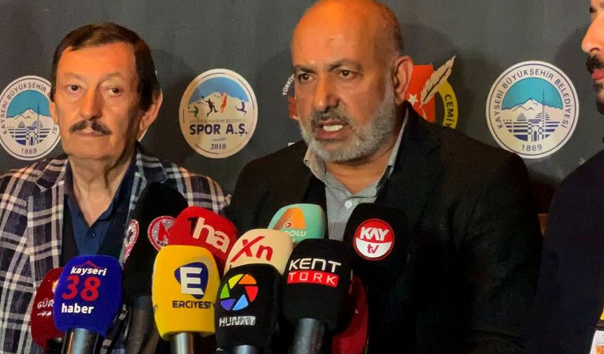 Kayserispor Başkanı Çamlı: Nazarlık olsun