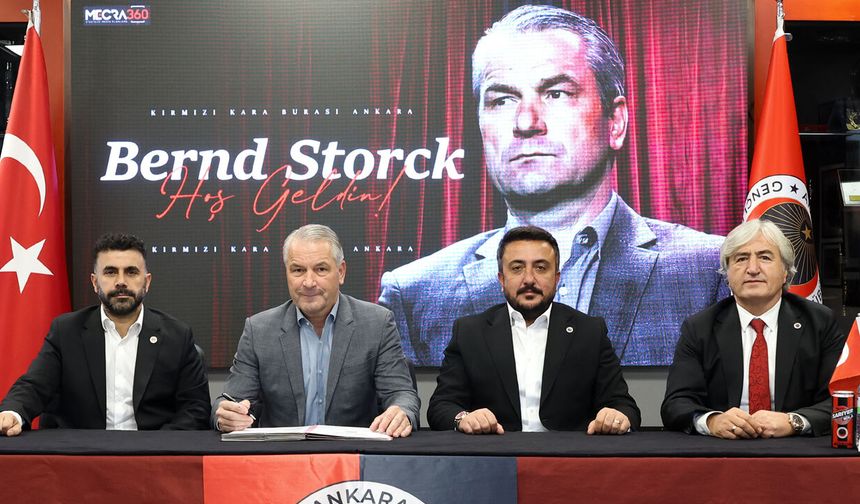 Gençlerbirliği, Alman Teknik Adam Bernd Storck'i açıkladı