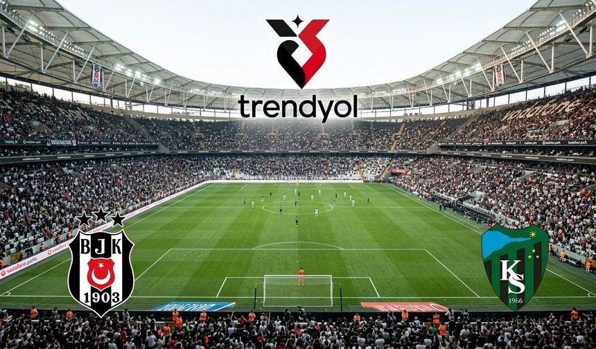 Beşiktaş'ın rakibi Kocaelispor! Maç Saat Kaçta? Hangi Kanalda?