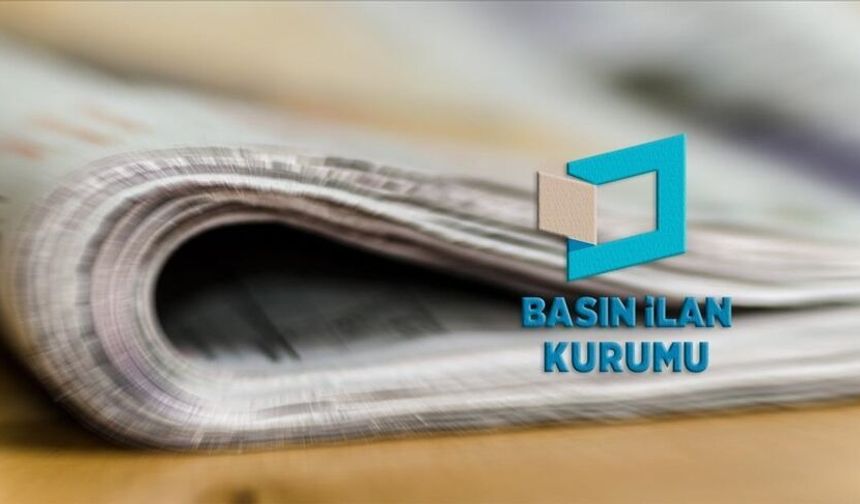 Resmi ilanların yayınına yönelik mevzuat düzenlemesi yapıldı