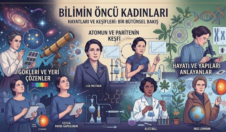 Dünyada Az Bilinen ama Bilime Yön Veren 7 Bilim Kadını: Bilim Tarihini Değiştiren İsimler