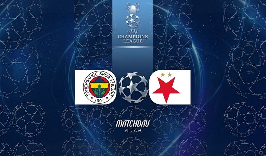 Fenerbahçe Şampiyonlar Ligi'nde Galibiyet İçin Sahada!