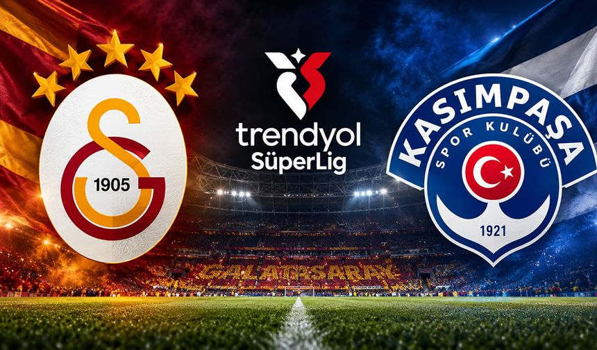 Galatasaray-Kasımpaşa maçı öncesi dikkat çeken detaylar!