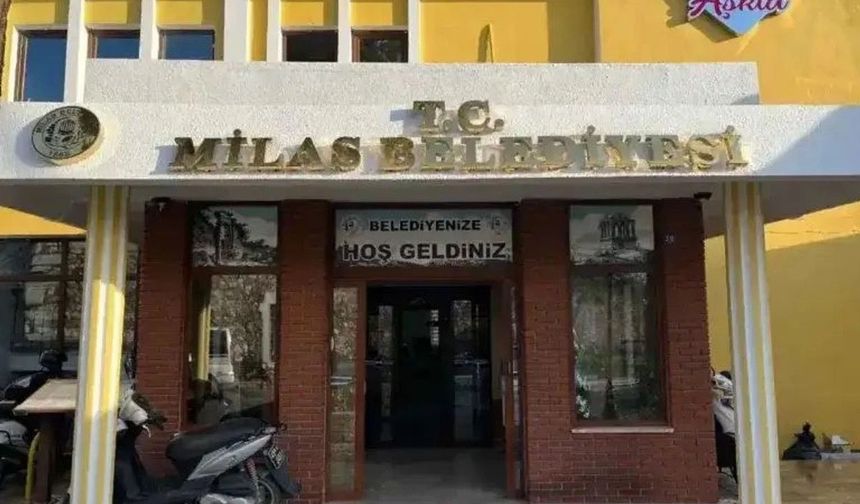 Milas Belediyesi'ne sabah operasyonu!