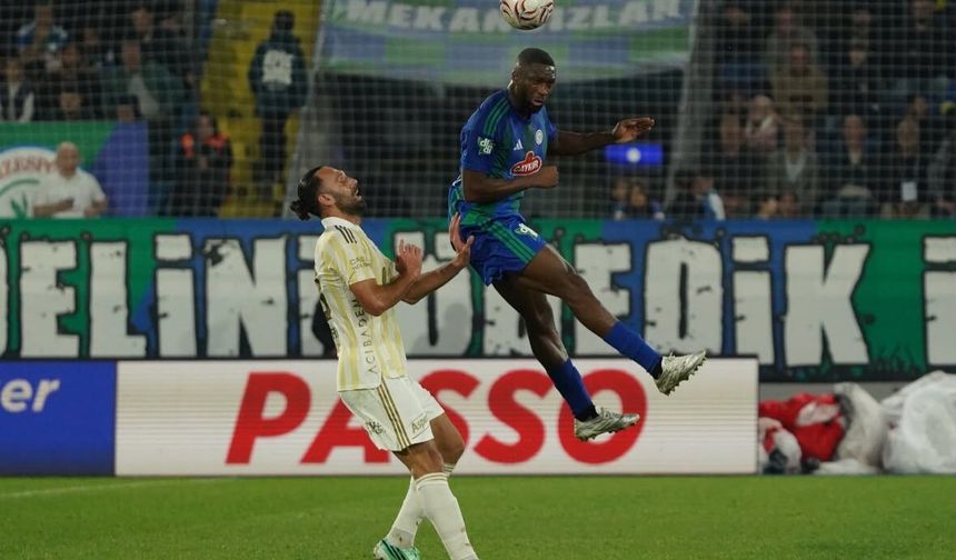 Fenerbahçe, Rize deplasmanında hata yapmadı
