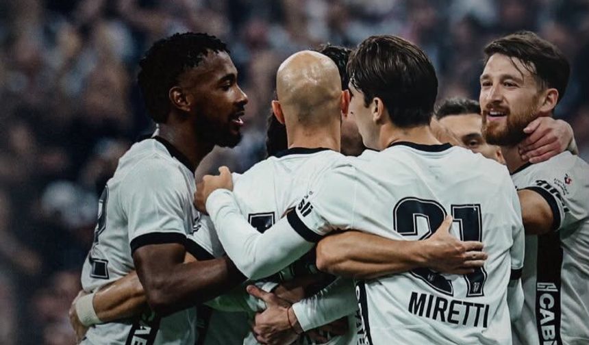 Dolmabahçe’de kazanan Beşiktaş
