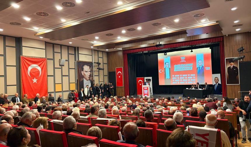 Yeni Parti Ankara’da kuruluş kongresini gerçekleştirdi