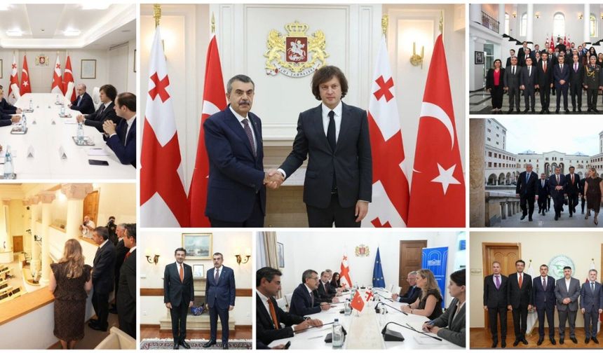 Bakan Tekin'in Tiflis temasları