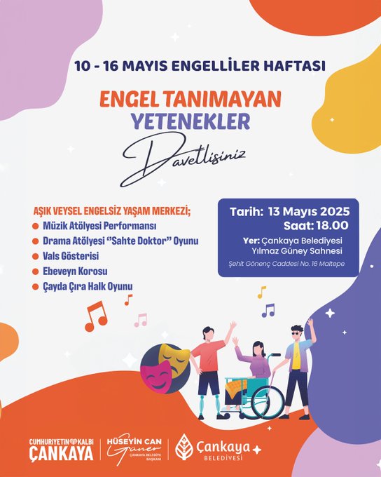 Çankaya Belediyesi Engelliler Haftası