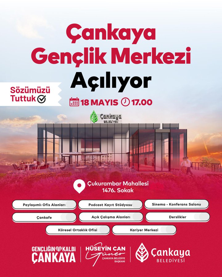 Çankaya Belediyesi Gençlik Merkezi