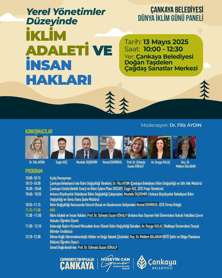 Çankaya Belediyesi Iklim Krizi Paneli