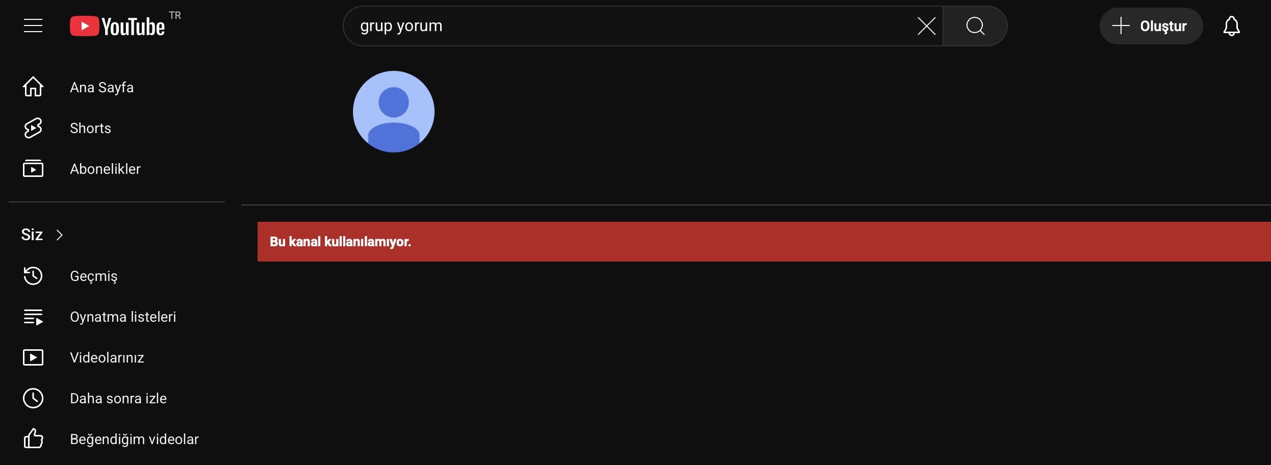 Grup Yorum Erişim Engeli