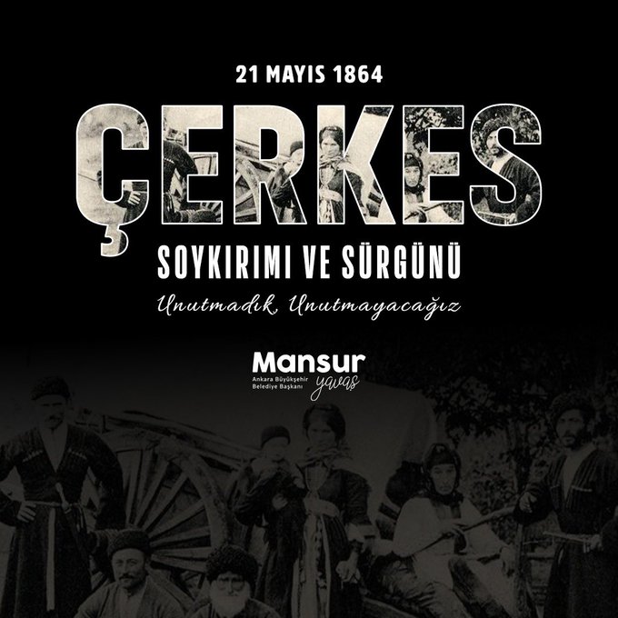 Mansur Yavaş Çerkes Soykırımı
