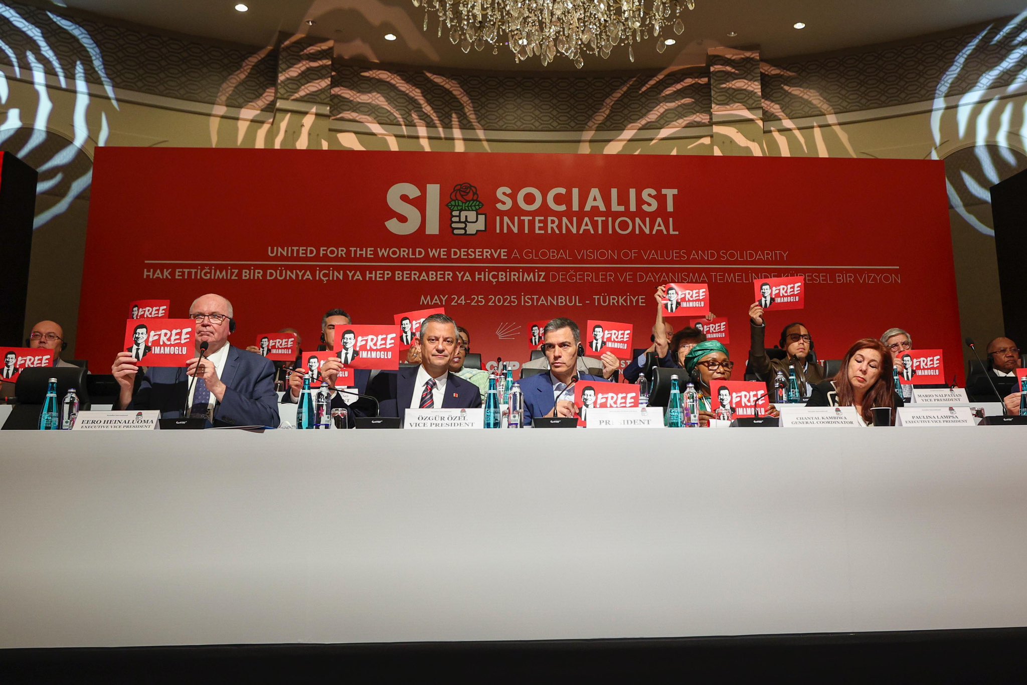 Sosyalist Enternasyonal Toplantı
