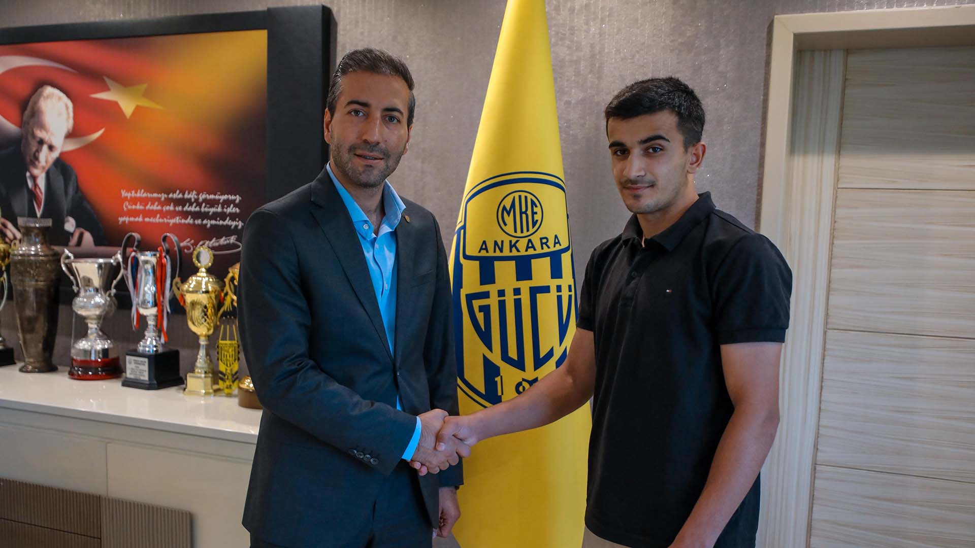 Ankaragücü'nden Genç Oyunculara Terfi 01