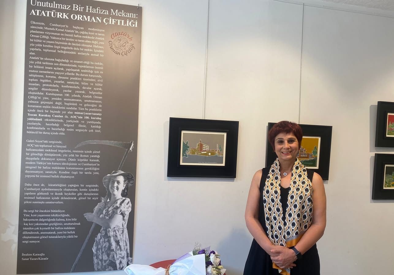 Candan’dan Atatürk Orman Çiftliği’ne Resim Sergisi 1