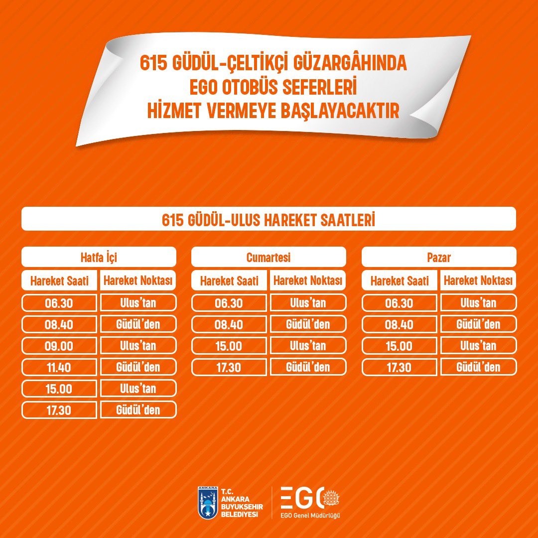 Güdül Çeltikçi Hattında Ego Otobüs Seferleri Başlıyor 1