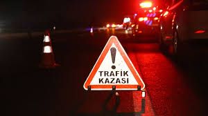 Amasya Merzifon'da yolcu otobüsü şarampole uçtu!