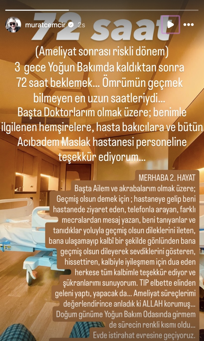 Murat Cemcir Açıklama