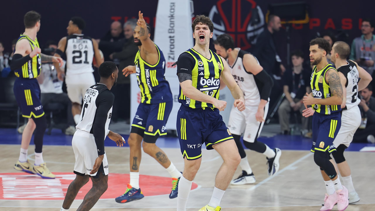 Türkiye Kupası Fenerbahçe’nin... Beşiktaş’ı Farklı Geçtiler...