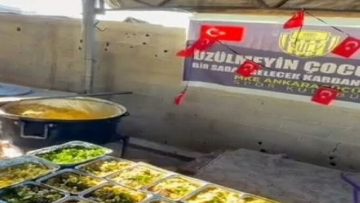 Ankaragücü’nden Gazze’de Ramazan Dayanışması! 1500 Çocuğa İftar Desteği