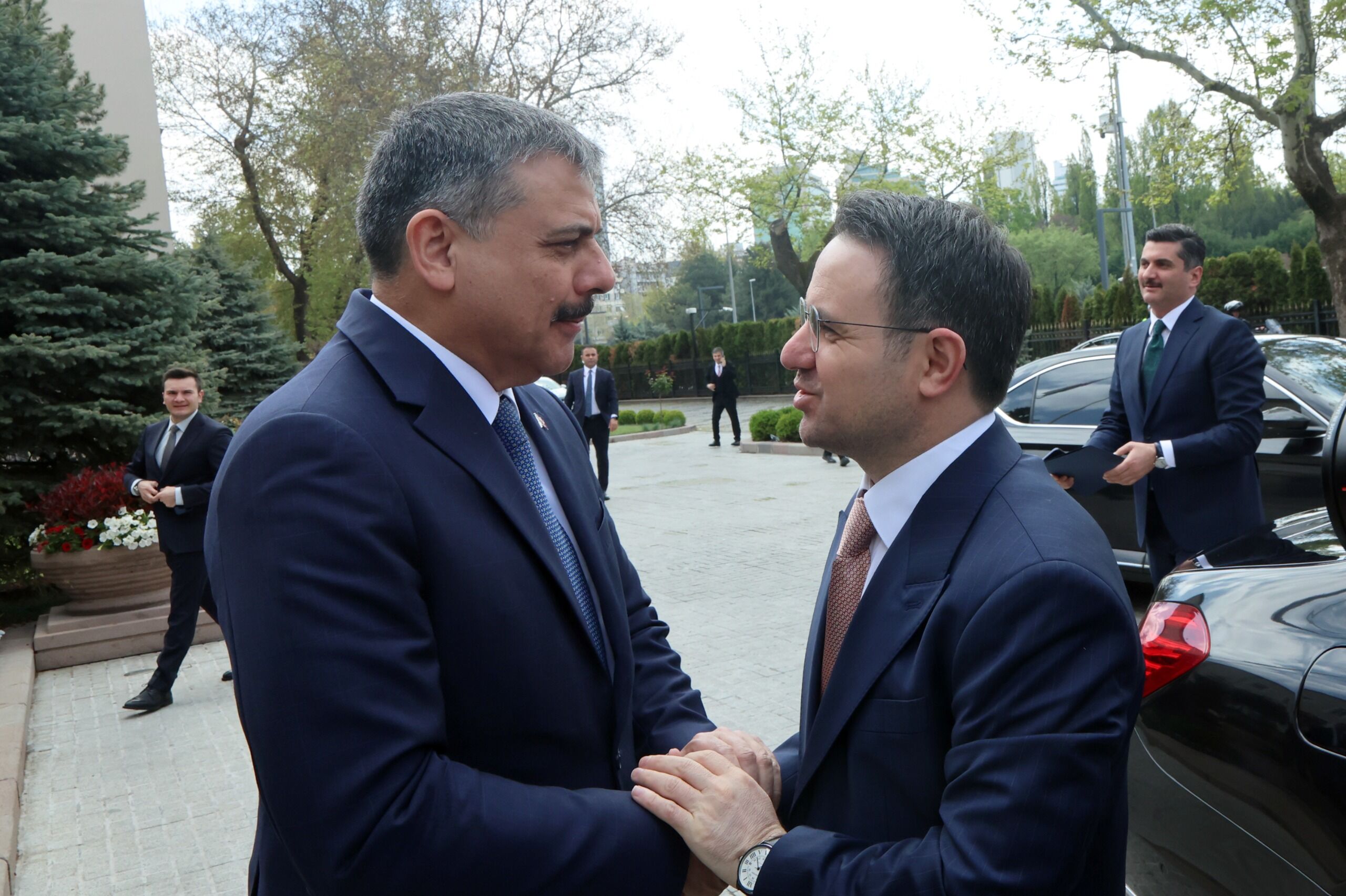 Mustafa Çiftçi ve Akın Gürlek bir araya geldi