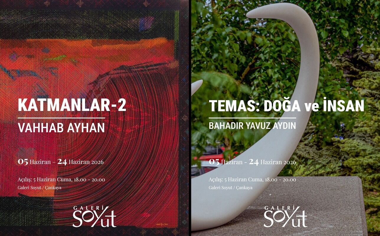 Galeri Soyut’ta iki yeni sergi sanatseverlerle buluşuyor